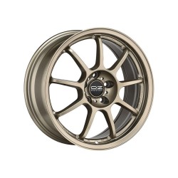 OZ I-Tech Alleggerita HLT 4F Alloy Wheel 17x7 ET37 4x100 White Gold