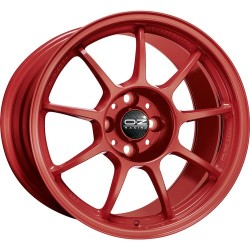 Oz Racing Alleggerita Hlt 4f Red Alloy Wheel 17x7 Et37 4x100