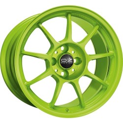 Oz Racing Alleggerita Hlt 4f Acid Green Alloy Wheel 17x7 Et37 4x100