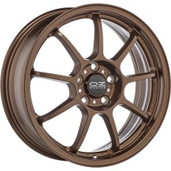 Oz Racing Alleggerita Hlt 4f Matt Bronze Alloy Wheel 17x7 Et37 4x100