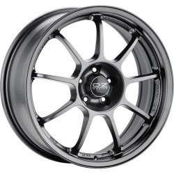 Oz Racing Alleggerita Hlt 5f Matt Graphite Silver Alloy Wheel 17x7.5 Et48 5x100