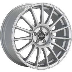 Oz Racing Superturismo Lm Matt Race Silver Black Lettering Alloy Wheel 19x8.5 Et21 5x112