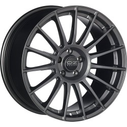 Oz Racing Superturismo Lm Matt Graphite Silver Lettering Alloy Wheel 19x8.5 Et21 5x112