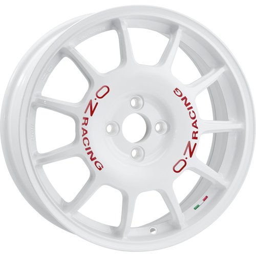 Oz Racing Leggenda Race White Red Lettering Alloy Wheel 17x7 Et42 4x108 Oz Racing Leggenda Race White Red Lettering Alloy Wheel 17x7 Et42 4x108