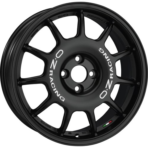 Oz Racing Leggenda Matt Black White Lettering Alloy Wheel 17x7 Et42 4x108 Oz Racing Leggenda Matt Black White Lettering Alloy Wheel 17x7 Et42 4x108