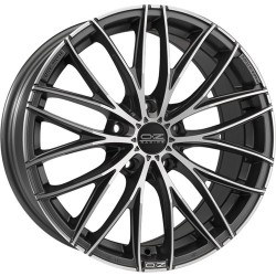 Oz Racing Italia 150 Matt Dark Graphite Diamond Cut Alloy Wheel 18x8 Et35 5x112