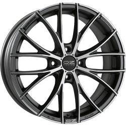 Oz Racing Italia 150 4f Matt Dark Graphite Diamond Cut Alloy Wheel 17x7 Et42 4x108