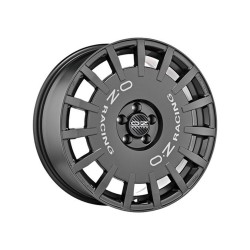OZ Sport Rally Racing Alloy Wheel 17x8 ET35 5x100 Dark Graphite Silver Lettering