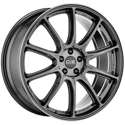 Oz Racing Hyper Xt Hlt Star Graphite Diamond Lip Alloy Wheel 22x9 Et42 5x108