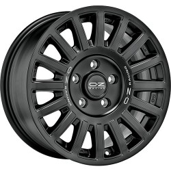 OZ RACING RALLY RAID MATT BLACK SILVER LETTERING ALLOY WHEEL 17x8 ET30 5x150 