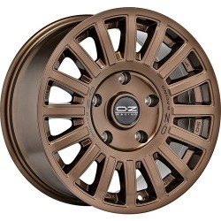 OZ RACING RALLY RAID GLOSS BRONZE BLACK LETTERING ALLOY WHEEL 17x8 ET30 5x150 