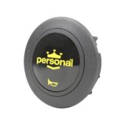 Personal Steering Wheel Single Contact Horn Button - Yellow