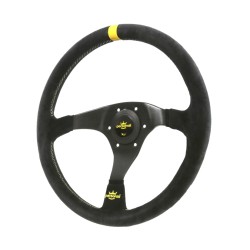 Personal Trophy Suede Leather Steering Wheel 350mm
