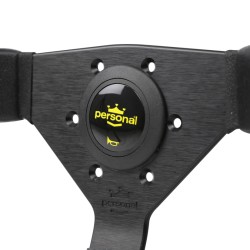 Personal Grinta Polyurethane Steering Wheel 350mm Black