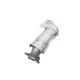 Prl High Flow Cat Downpipe Black Honda Civic Type R Fk8 17+ Prl High Flow Cat Downpipe Black Honda Civic Type R Fk8 17+