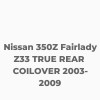 Nissan 350Z Fairlady Z33 TRUE REAR COILOVER 2003-2009