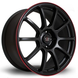 Rota Force Alloy Wheel 18 X 8.5 5x114 Et48 73.0mm Cb Red Lip/flat Black