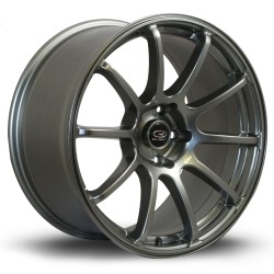 Rota Force Alloy Wheel 18 X 9 4x108 Et20 73.0mm Cb Steel Grey