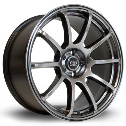 Rota Force Alloy Wheel 18 X 9 5x100 Et35 73.0mm Cb Hyper Black