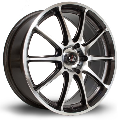 Rota Gra Alloy Wheel 18 X 7.5 5x100 Et48 73.0mm Cb Polished Lip/gunmetal Rota Gra Alloy Wheel 18 X 7.5 5x100 Et48 73.0mm Cb Polished Lip/gunmetal