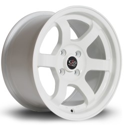 Rota Grid Alloy Wheel 15 X 9 4x100 Et20 67.1mm Cb White