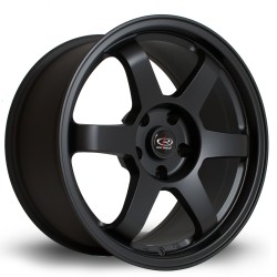 Rota Grid Alloy Wheel 17 X 8 4x100 Et35 73.0mm Cb Flat Black