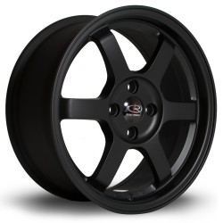 Rota Grid Alloy Wheel 16 X 7 4x100 Et40 67.1mm Cb Flat Black