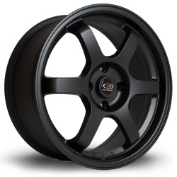 Rota Grid Alloy Wheel 17 X 7.5 4x108 Et45 73.0mm Cb Flat Black