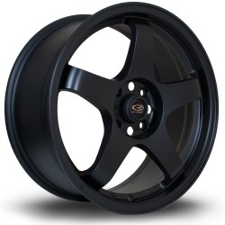 Rota Gtr Alloy Wheel 17 X 7.5 4x108 Et45 73.0mm Cb Flat Black