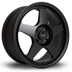 Rota Slip Alloy Wheel 17 X 7.5 4x100 Et45 67.1mm Cb Flat Black