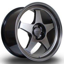 Rota Slip Alloy Wheel 18 X 9.5 5x114 Et20 73.0mm Cb Hyper Black