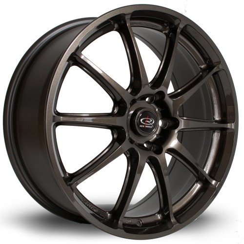 Rota Gra Alloy Wheel 18 X 7.5 5x100 Et48 73.0mm Cb Gunmetal Rota Gra Alloy Wheel 18 X 7.5 5x100 Et48 73.0mm Cb Gunmetal