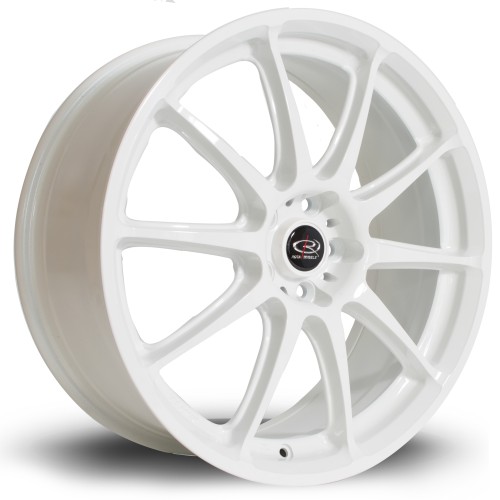 Rota Gra Alloy Wheel 18 X 7.5 5x100 Et48 73.0mm Cb White Rota Gra Alloy Wheel 18 X 7.5 5x100 Et48 73.0mm Cb White