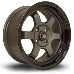 Rota Grid-v Alloy Wheel 15 X 7 4x100 Et20 67.1mm Cb Black Lip/gunmetal