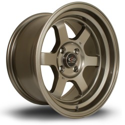 Rota Grid-v Alloy Wheel 15 X 8 4x114 Et0 73.0mm Cb Bronze