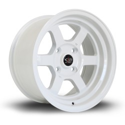 Rota Grid-v Alloy Wheel 15 X 8 4x114 Et0 73.0mm Cb White