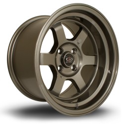 Rota Grid-v Alloy Wheel 15 X 9 4x114 Et0 73.0mm Cb Bronze