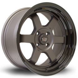 Rota Grid-v Alloy Wheel 16 X 8 4x100 Et20 67.1mm Cb Black Lip/gunmetal