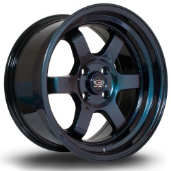 Rota Grid-v Alloy Wheel 16 X 8 4x100 Et20 67.1mm Cb Neo Chrome