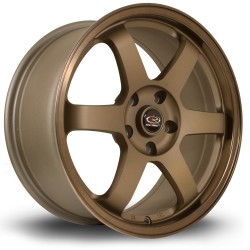 Rota Grid Alloy Wheel 17 X 8 4x100 Et35 73.0mm Cb Speed Bronze