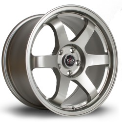 Rota Grid Alloy Wheel 17 X 9 5x108 Et42 73.0mm Cb Steel Grey