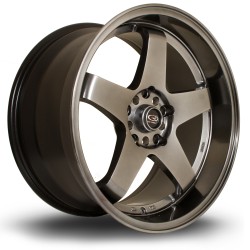 Rota Gtr-d Alloy Wheel 18 X 10 5x114 Et12 73.0mm Cb Hyper Black