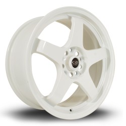 Rota Gtr Alloy Wheel 17 X 7.5 4x108 Et45 73.0mm Cb White