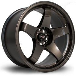 Rota Gtr Alloy Wheel 18 X 9.5 5x114 Et12 73.0mm Cb Gunmetal