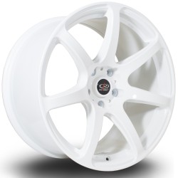 Rota Pror Alloy Wheel 18 X 9.5 5x114 Et20 73.0mm Cb White