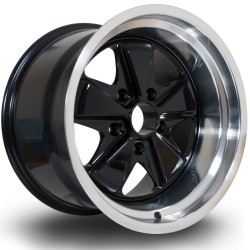 Rota Psd Alloy Wheel 17 X 11 5x130 Et16 71.6mm Cb Polished Lip/black