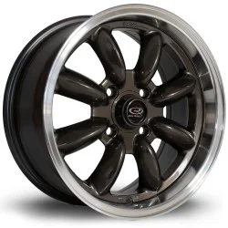 Rota Rb Alloy Wheel 15 X 7 4x108 Et30 73.0mm Cb Red Lip/gunmetal