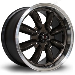 Rota Rb Alloy Wheel 15 X 8 4x100 Et30 67.1mm Cb Red Lip/gunmetal Rota Rb Alloy Wheel 15 X 8 4x100 Et30 67.1mm Cb Red Lip/gunmetal