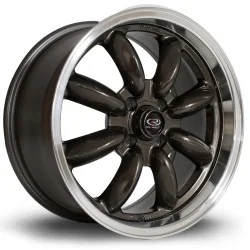 Rota Rb Alloy Wheel 16 X 8 4x100 Et35 67.1mm Cb Red Lip/gunmetal