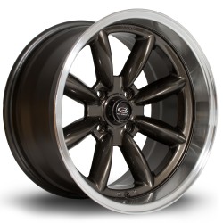 Rota Rbx Alloy Wheel 17 X 9 4x114 Et-13 73.0mm Cb Red Lip/gunmetal
